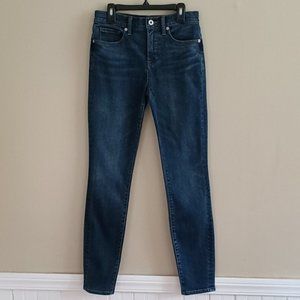 Vince Five Pocket Skinny Blue Jeans Size 26